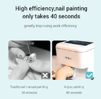 3D Inteligentna mobilna maszyna do malowania paznokci Salon piękności 48W