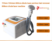 808 Diodowa laserowa maszyna do usuwania włosów Picosecond Laser 10-160J/Cm2