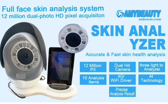 Przenośny analizator do analizy skóry z 12 milionami pikseli 32G