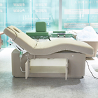 Salon piękności Łóżko do masażu Meble elektryczne PU Skóra z otworem