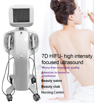 Vertical Ultrasound 7D HIFU Beauty Machine 2 uchwyty 25000 zdjęć